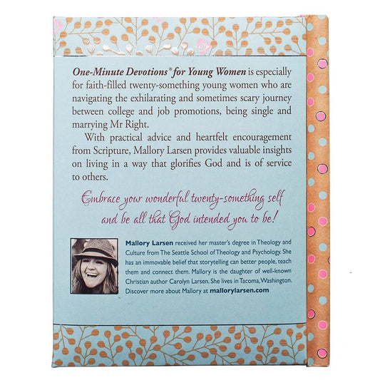 One-Minute Devotions for Young Women Padded Hardcover