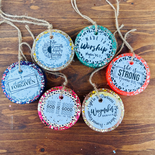 Wholesale Car Freshies - God is So Good Christian Collection