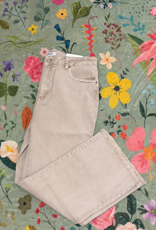 Zenana Sand Beige pants
