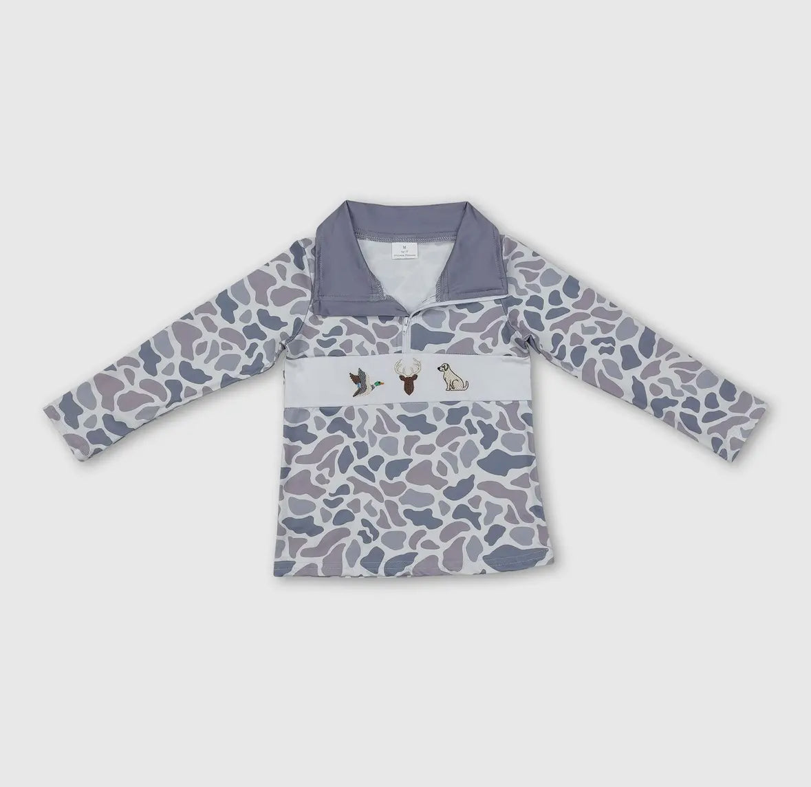 Boys Camo Pullover
