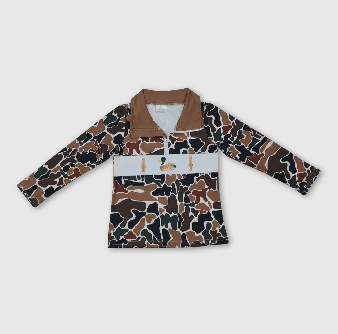 Boys Camo Pullover