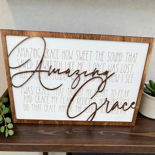 Amazing Grace Sign